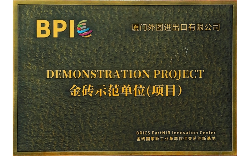 金(jīn)磚示範單位（項目）